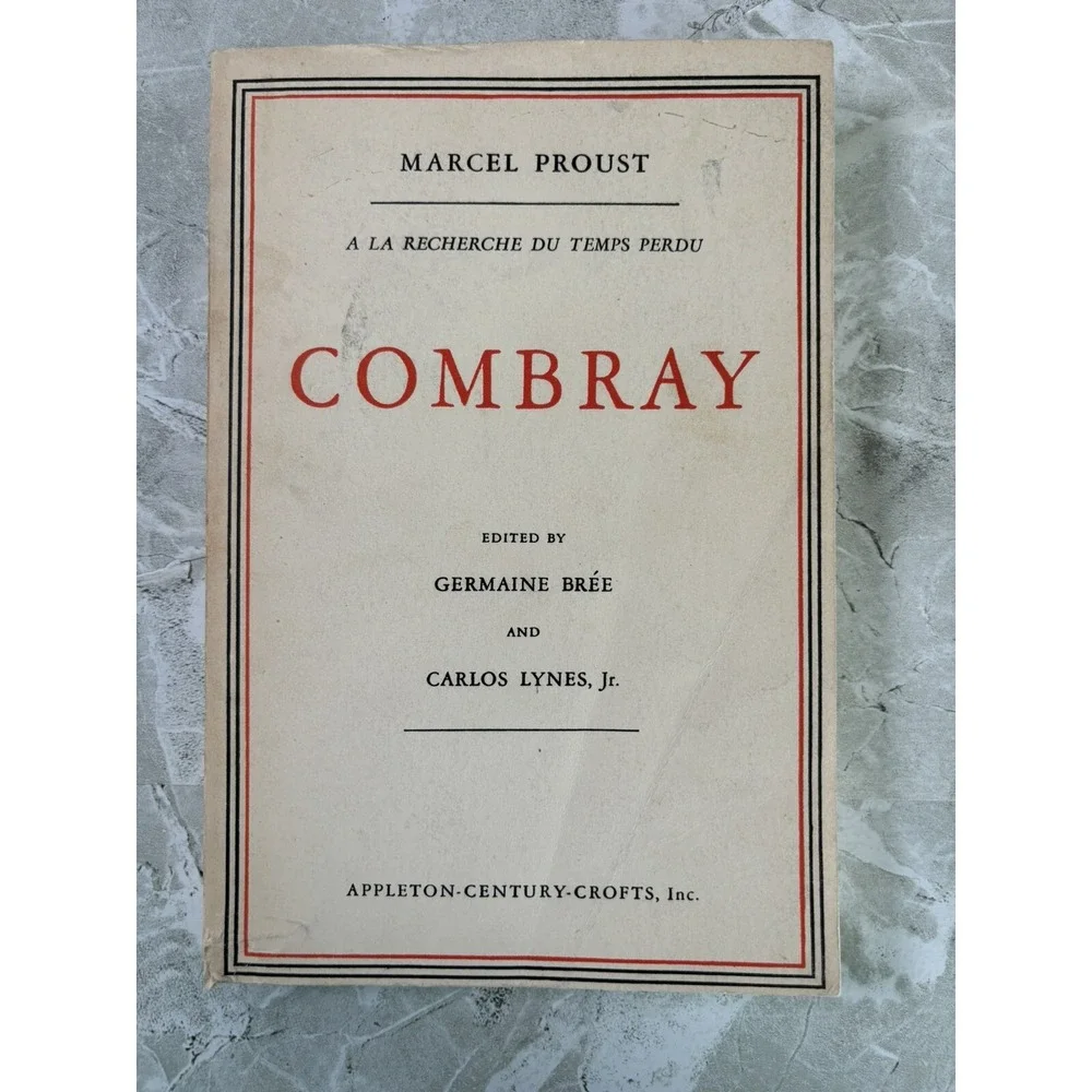 Combray in French by Proust‎ (1952, Trade Paperback) - GOOD